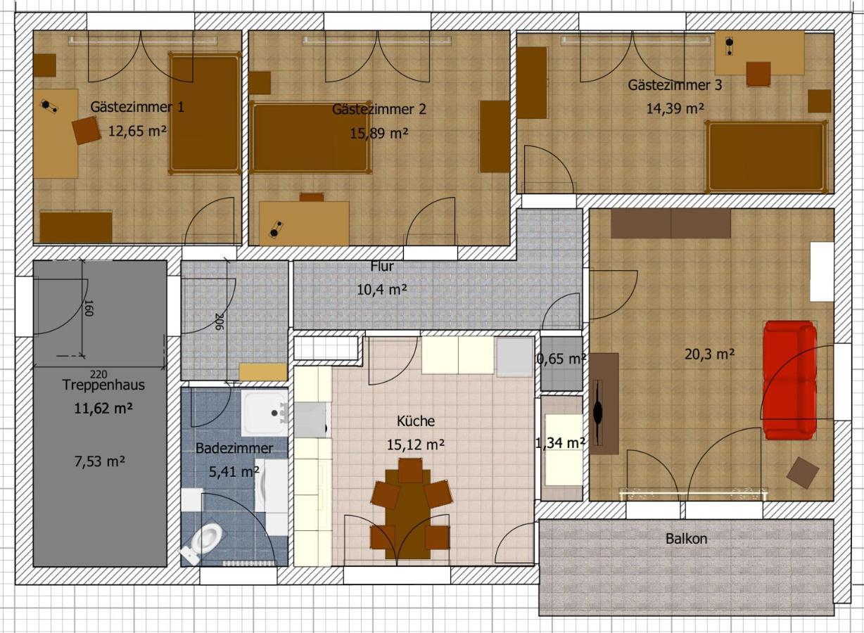 Apartment Ferienwohnung Vogt Sinzheim Ngoại thất bức ảnh